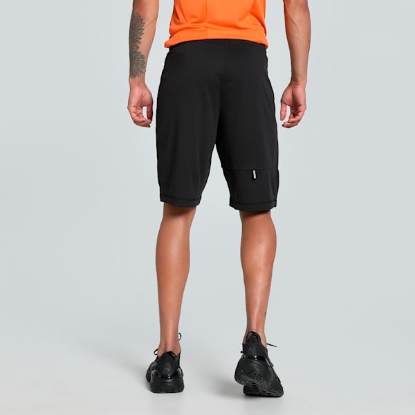 RTG Interlock 10" Men's Regular Fit Shorts, PUMA Black-White (logo), extralarge-IND